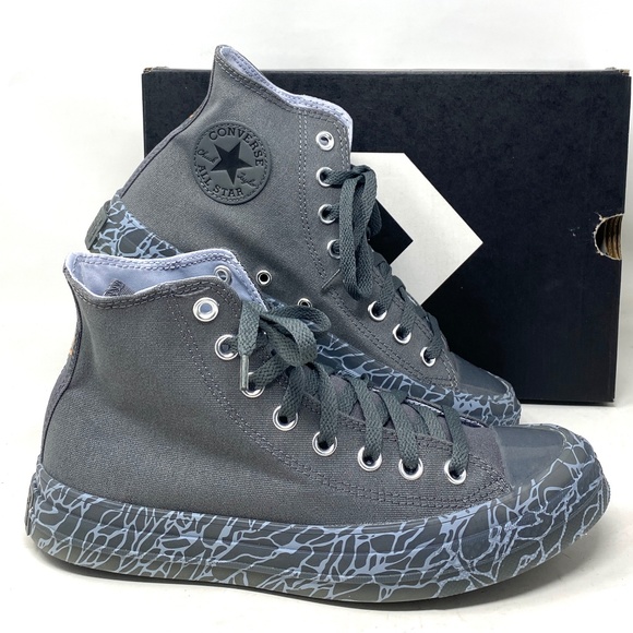 Converse CTAS CX High Top Sneakers Iron Gray For Men Size Canvas Shoes A03236C - Picture 2 of 11